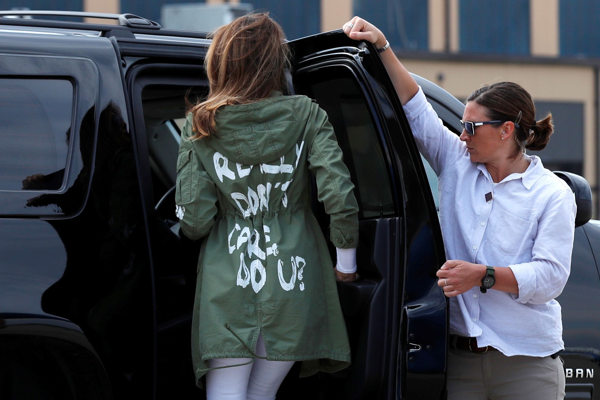 Melania Trump et la veste qui 