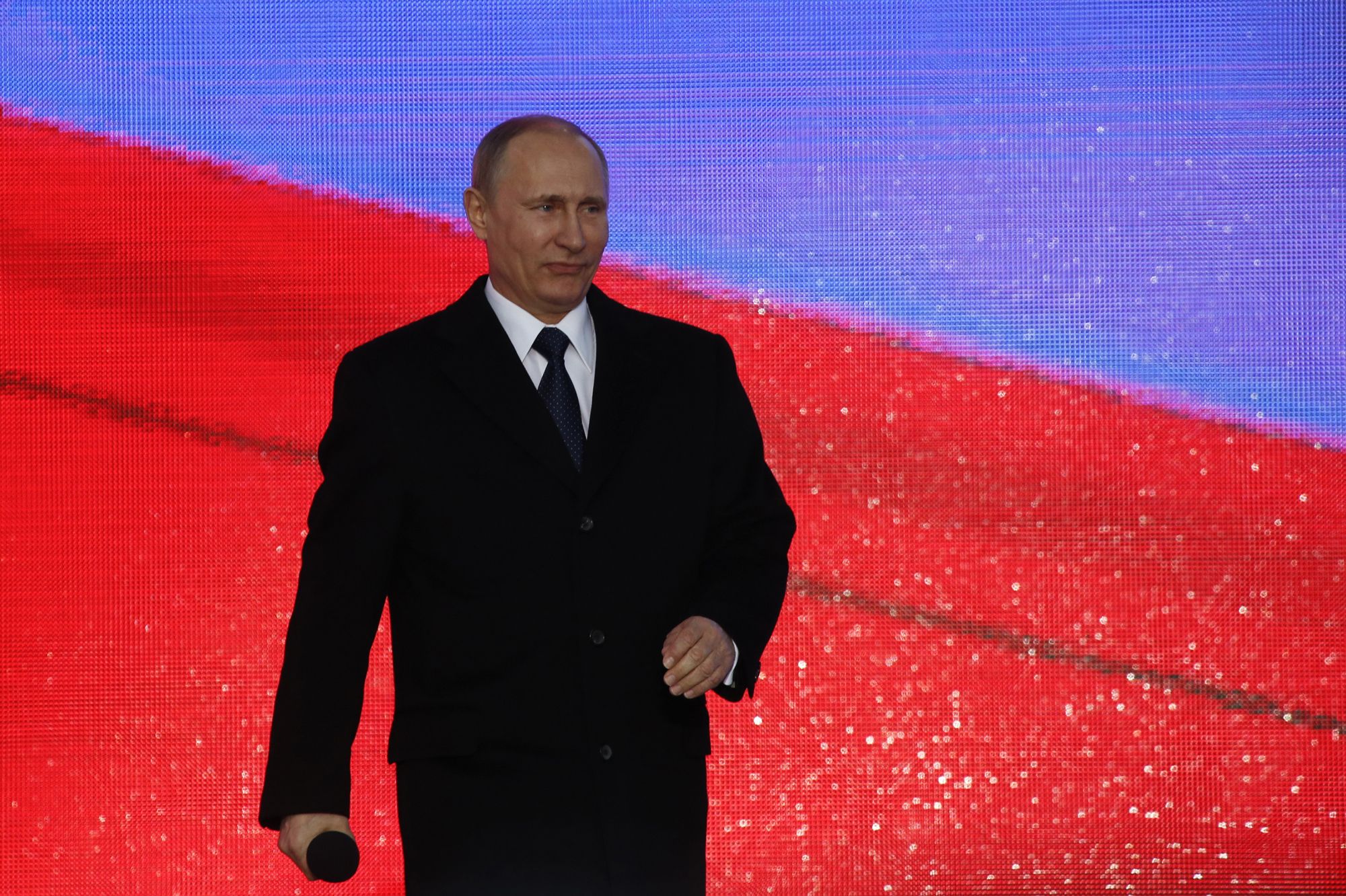 Vladimir Poutine savoure le premier anniversaire - Annexion de la Crimée
