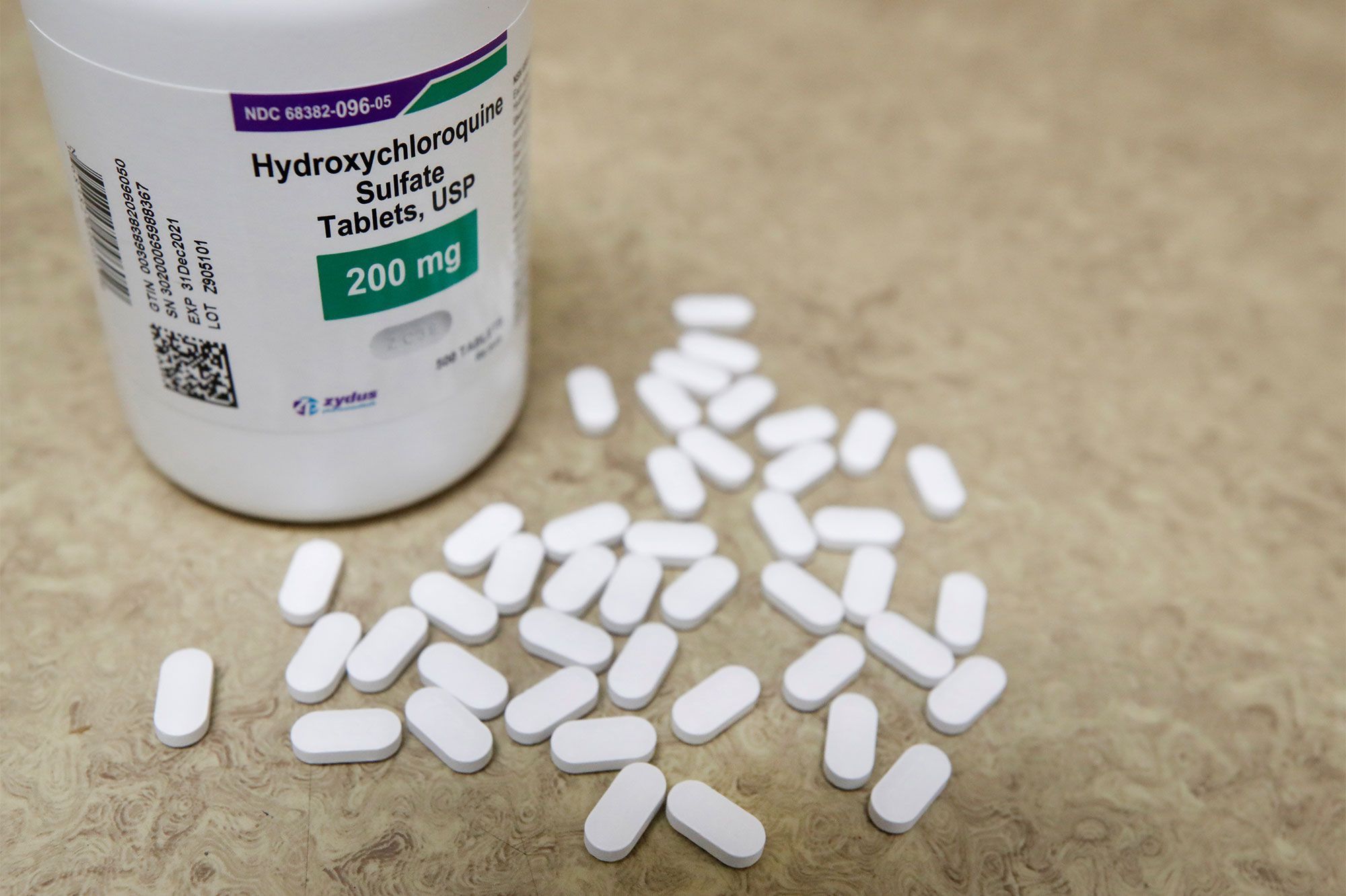 Coronavirus : Pas d'effet de l'hydroxychloroquine sur les patients 
