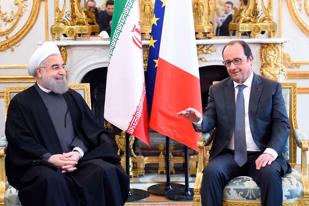 François Hollande, sa piqûre de rappel à Rohani