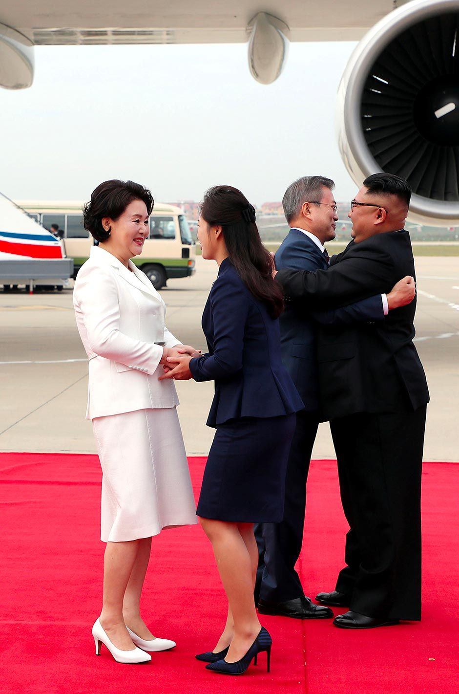Kim Jong-un réserve un accueil chaleureux pour Moon Jae-in à Pyongyang