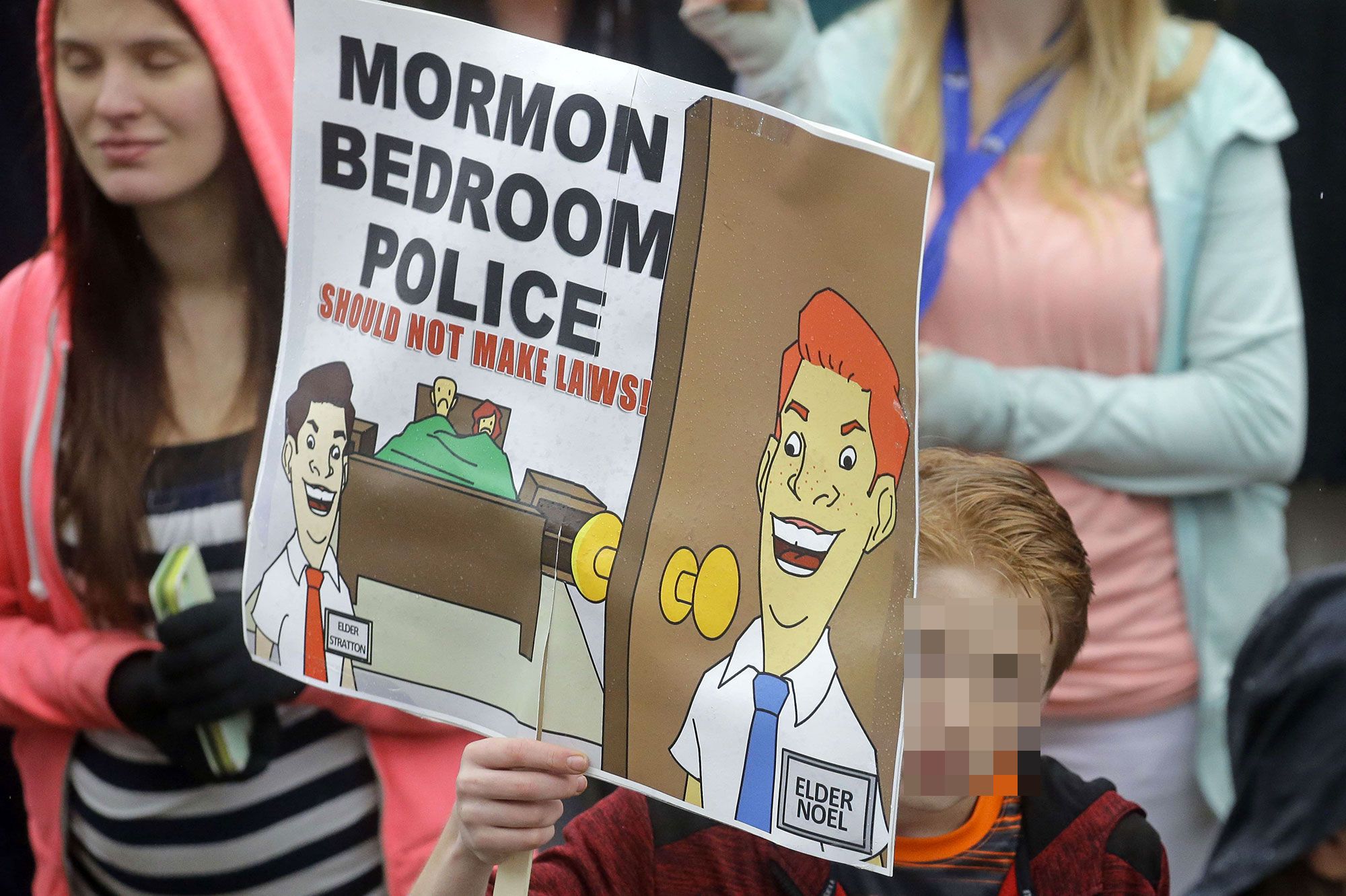 Dans l'Utah, une manifestation pour la polygamie