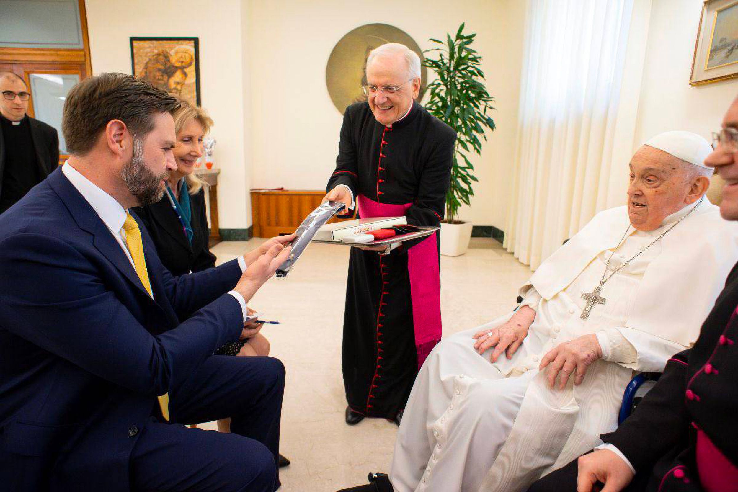 La dernière apparition du pape François en images : sa rencontre avec J ...