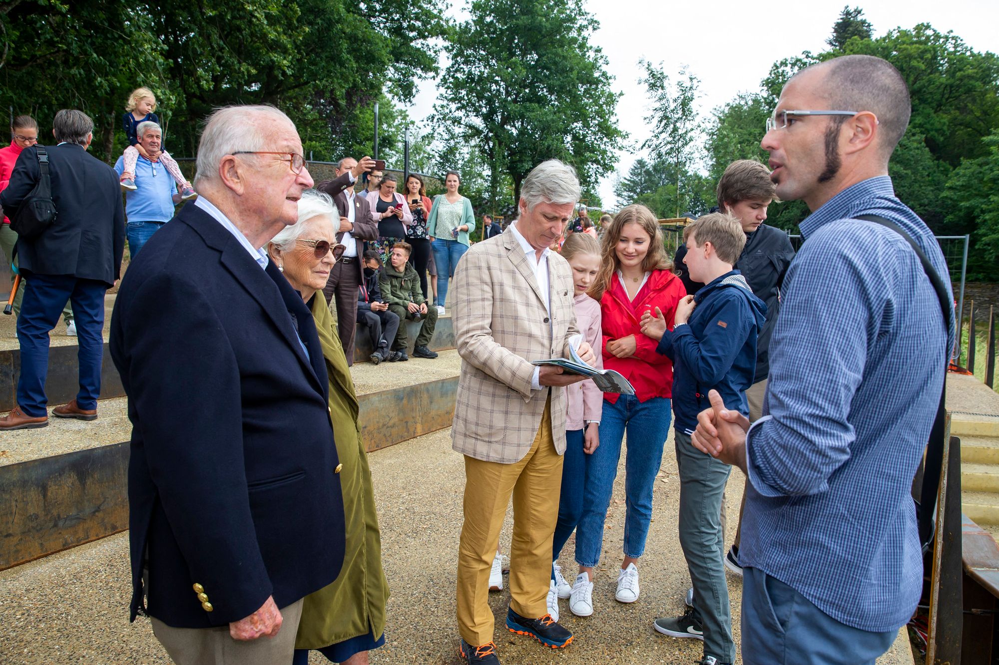 Ex-reine Paola et ex-roi Albert II, une rare sortie avec la reine ...