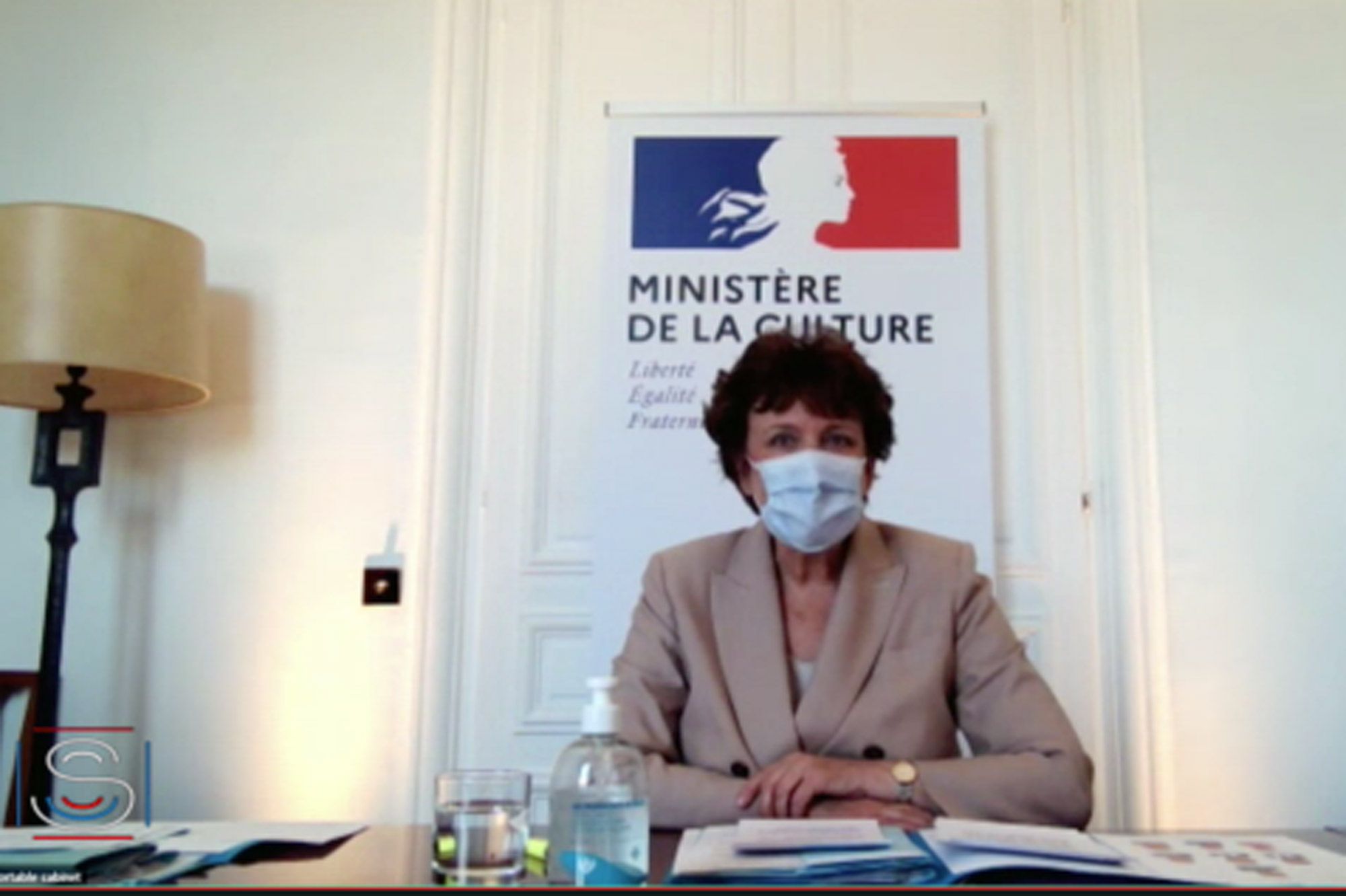 Roselyne Bachelot, guérie du Covid-19, fait sa première apparition publique