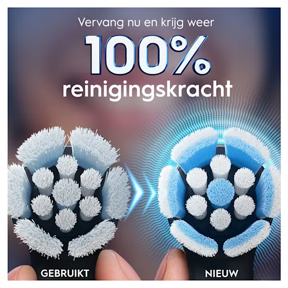 Oral-B iO 2 Elektrische Tandenborstels Zwart & Roze Duoverpakking + 4 Opzetborstels (Gentle Care)