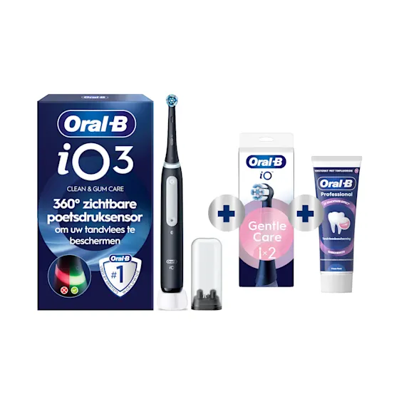 Oral-B iO 3 Gezonder tandvlees Bundel