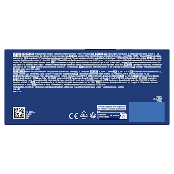 Oral-B iO 2 Elektrische Tandenborstels Zwart & Roze Duoverpakking + 4 Opzetborstels (Gentle Care)