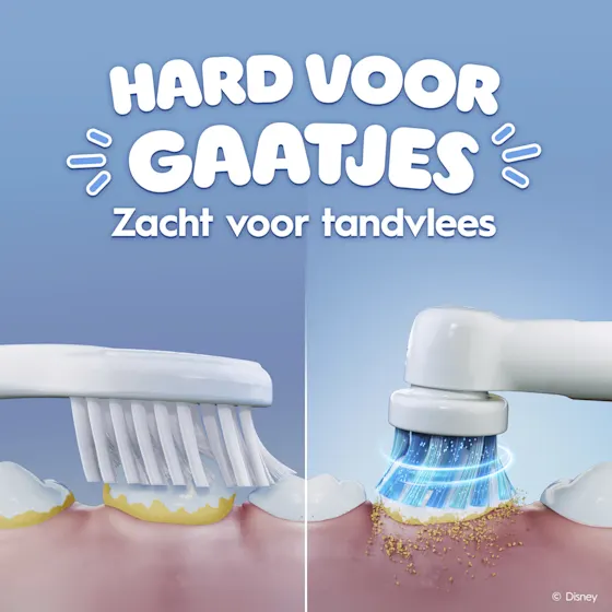 Oral-B PRO Kids elektrische tandenborstel met Disney The Lion King-thema, geschikt voor 3+ en E.A.P.D. goedgekeurd.