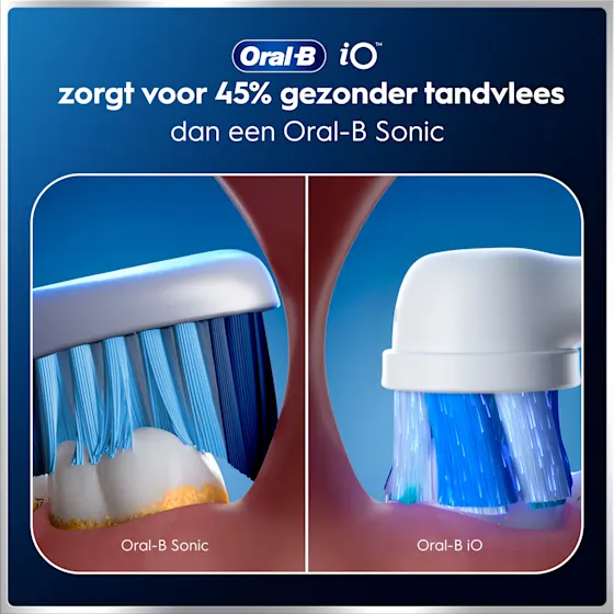 Oral-B iO 6 Elektrische Tandenborstels Wit & Roze Duoverpakking + 8 Opzetborstels
