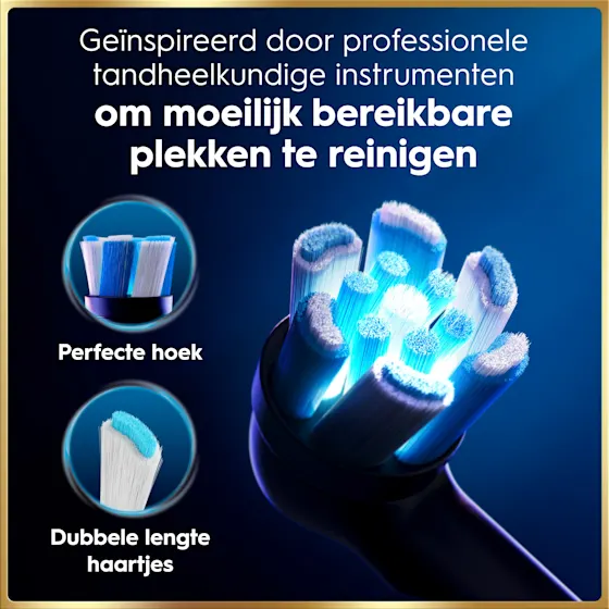 Oral-B iO 9N Elektrische Tandenborstel Zwart & Roze + 8 Opzetborstels