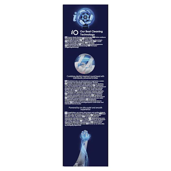 Oral-B iO 3 Elektrische Tandenborstel Blauw + 2 Opzetborstels
