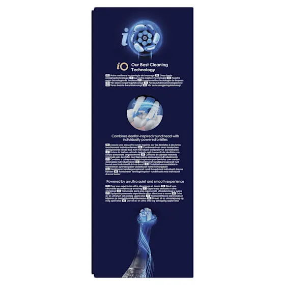 Oral-B iO 9N Elektrische Tandenborstel Zwart & Roze + 8 Opzetborstels