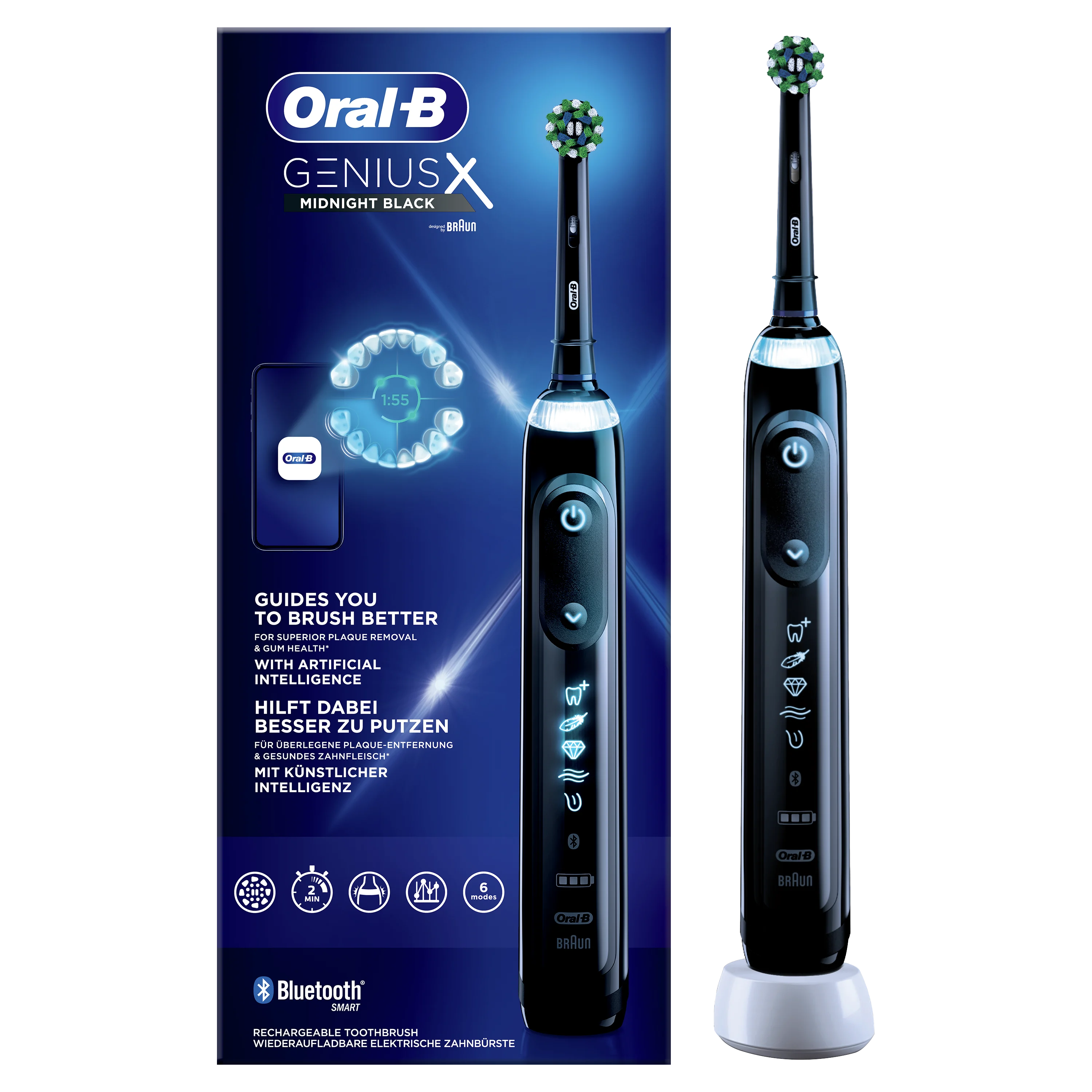middernacht Behoren Onderdrukking Oral-B Speciale Editie Genius X met Reisetui Elektrische Tandenborstel |  Oral-B