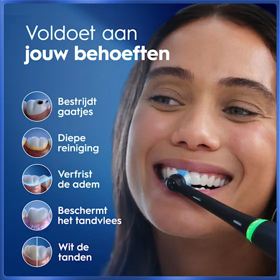 Oral-B iO Series 5N Black Electric Toothbrush + 4 Refills