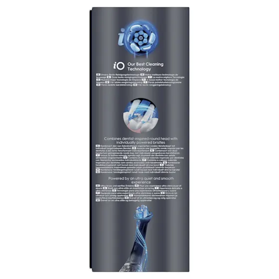 Oral-B iO 9 Special Edition Elektrische Tandenborstel Zwart Onyx + 8 Opzetborstels