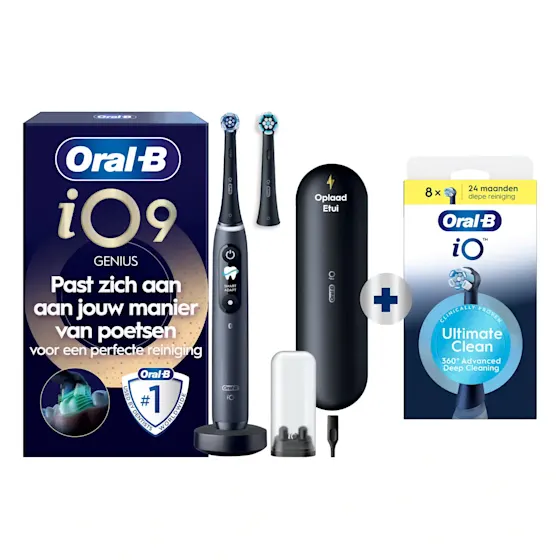 Oral-B iO Series 9N Black + 8 Refills