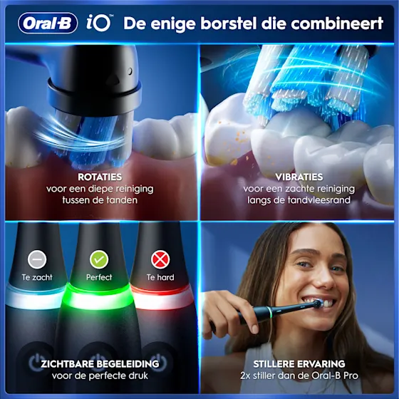 Oral-B iO Series 5N Black Electric Toothbrush + 4 Refills