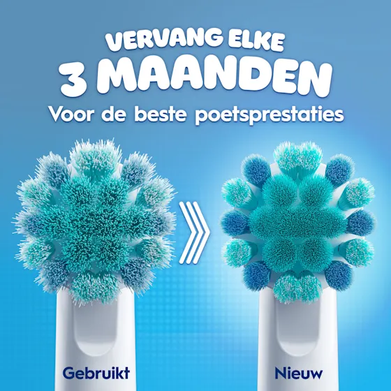 Oral-B PRO Kids opzetborstels Spider-Man 4 stuks, voor 12 maanden zachte reiniging.