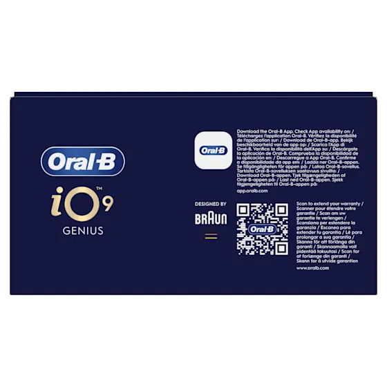 Oral-B iO 9N Elektrische Tandenborstel Zwart & Roze + 8 Opzetborstels