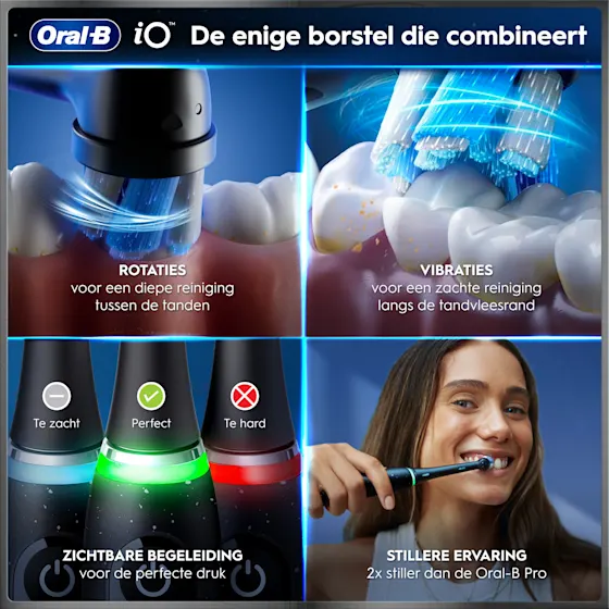 Oral-B iO Series 10 Cosmic Black + 10 Refills