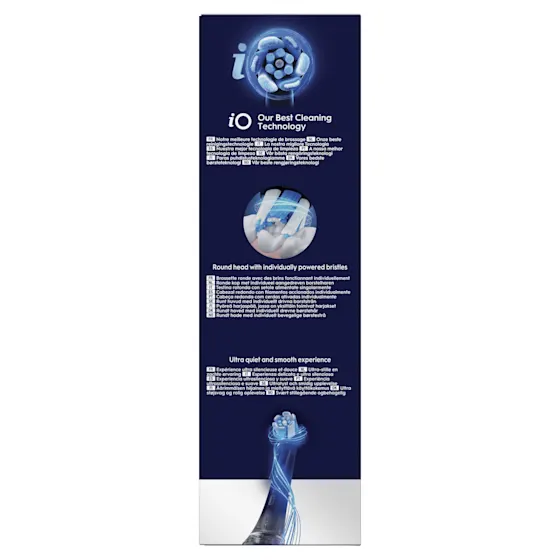 Oral-B iO 6 Elektrische Tandenborstels Zwart & Roze Duoverpakking + 8 Opzetborstels