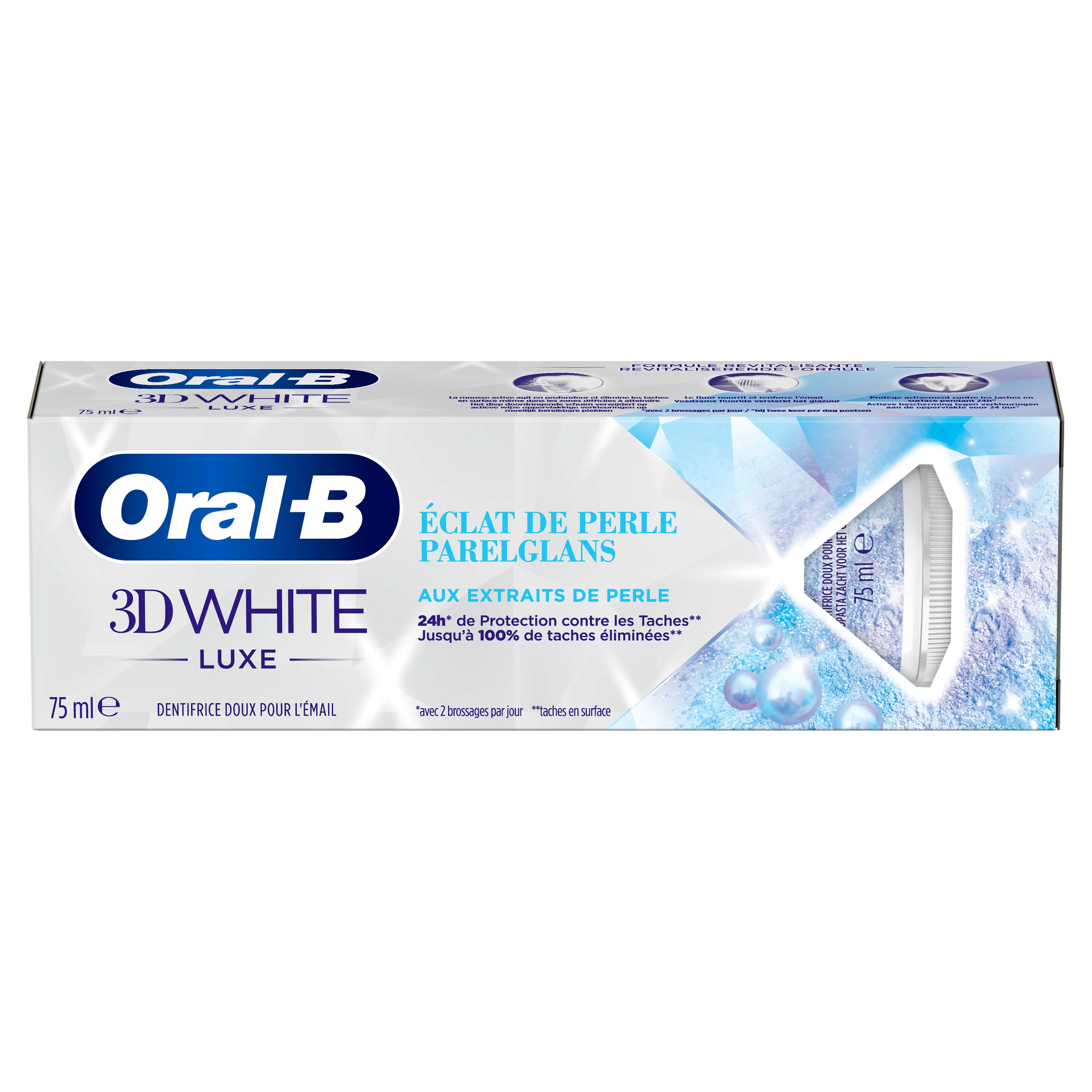 Oral-B 3D White Luxe Parelglans Tandpasta 75ml 