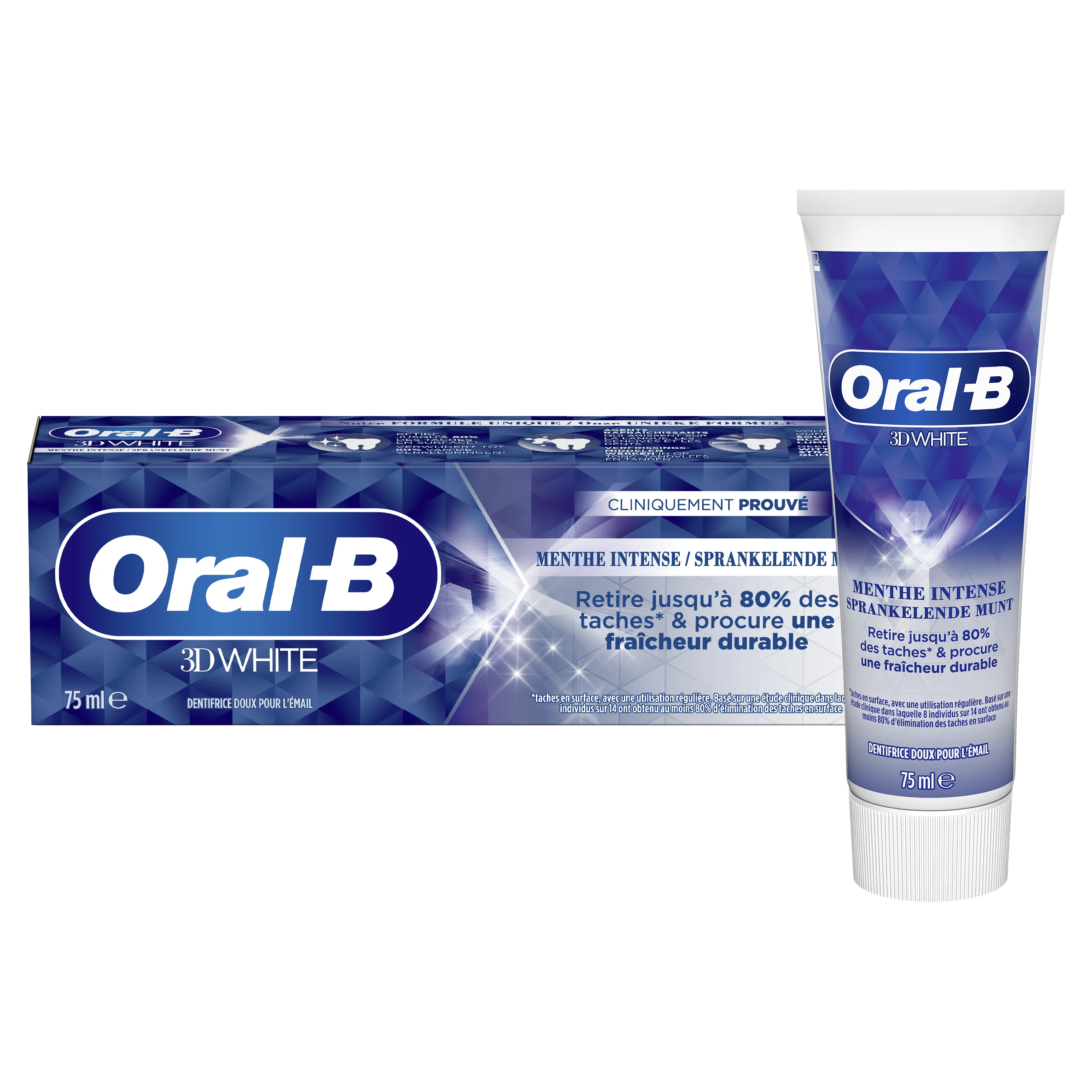 revolutie lichten bescherming Oral-B 3D White Sparkling Mint Tandpasta