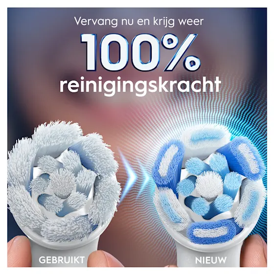 Oral-B iO 3 Elektrische Tandenborstel Zwart & Roze + 4 Opzetborstels