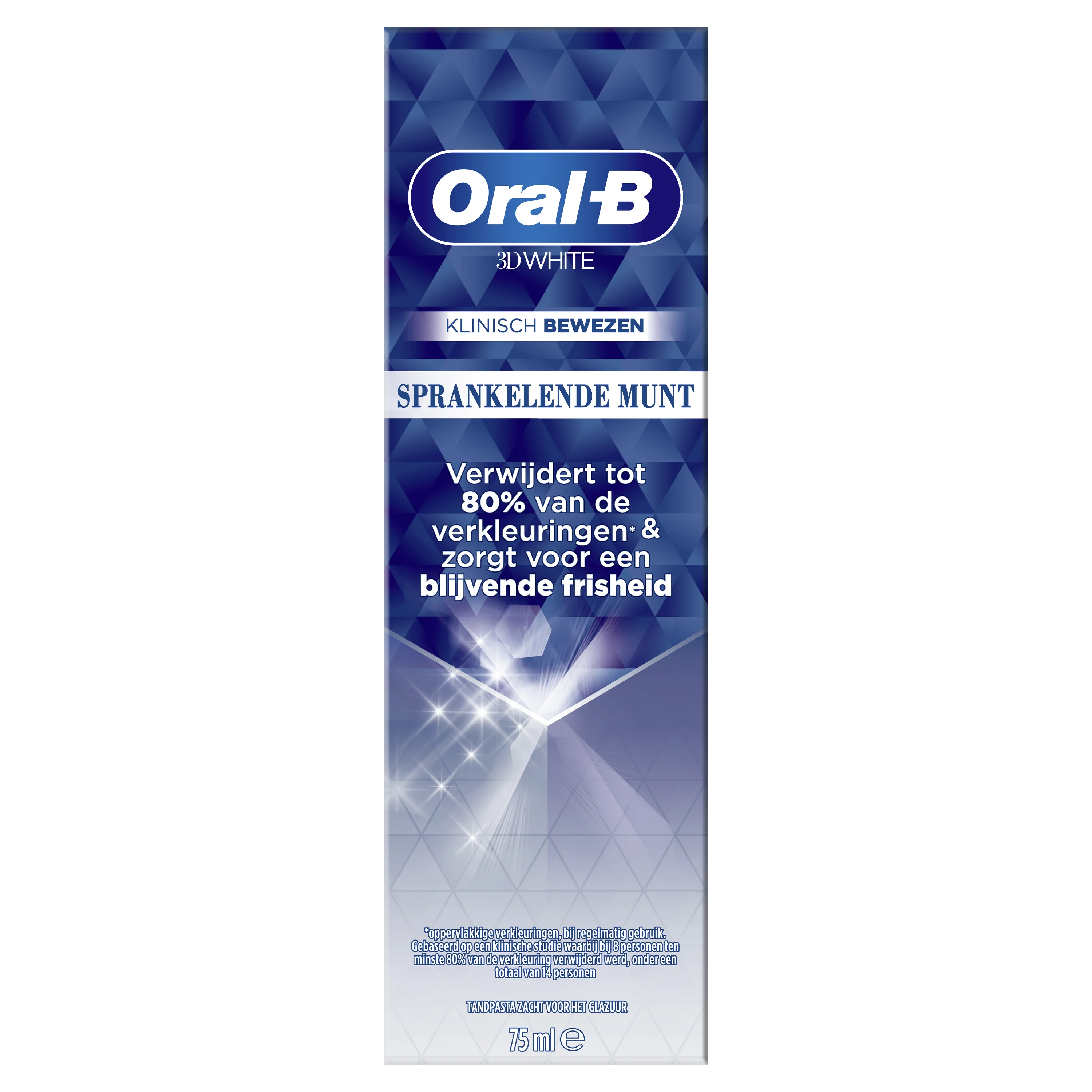 Oral-B 3D White Sparkling Mint Tandpasta 