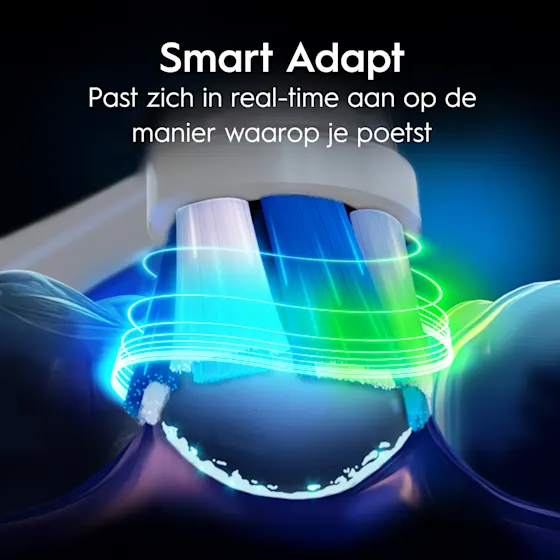 Oral-B iO 10 Ultimate Eclipse Gold tandenborstel, inclusief oplaadstation, reisetui en opzetborstelbeschermer.