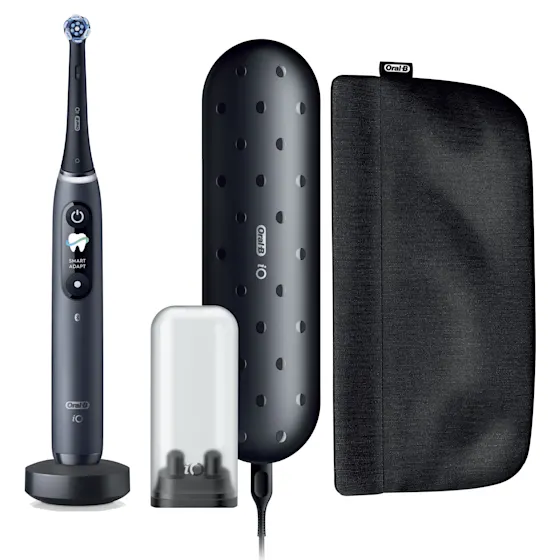 Oral-B iO 9 Special Edition Elektrische Tandenborstel Zwart Onyx + 8 Opzetborstels