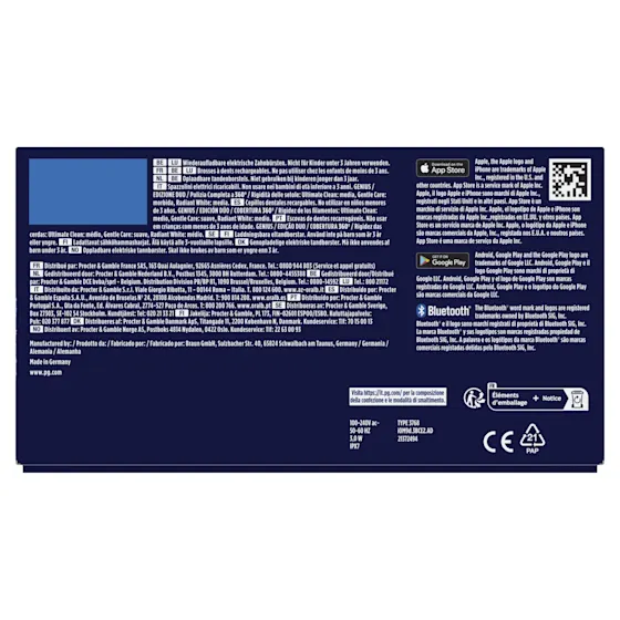 Oral-B iO 9N Elektrische Tandenborstel Zwart & Roze + 8 Opzetborstels