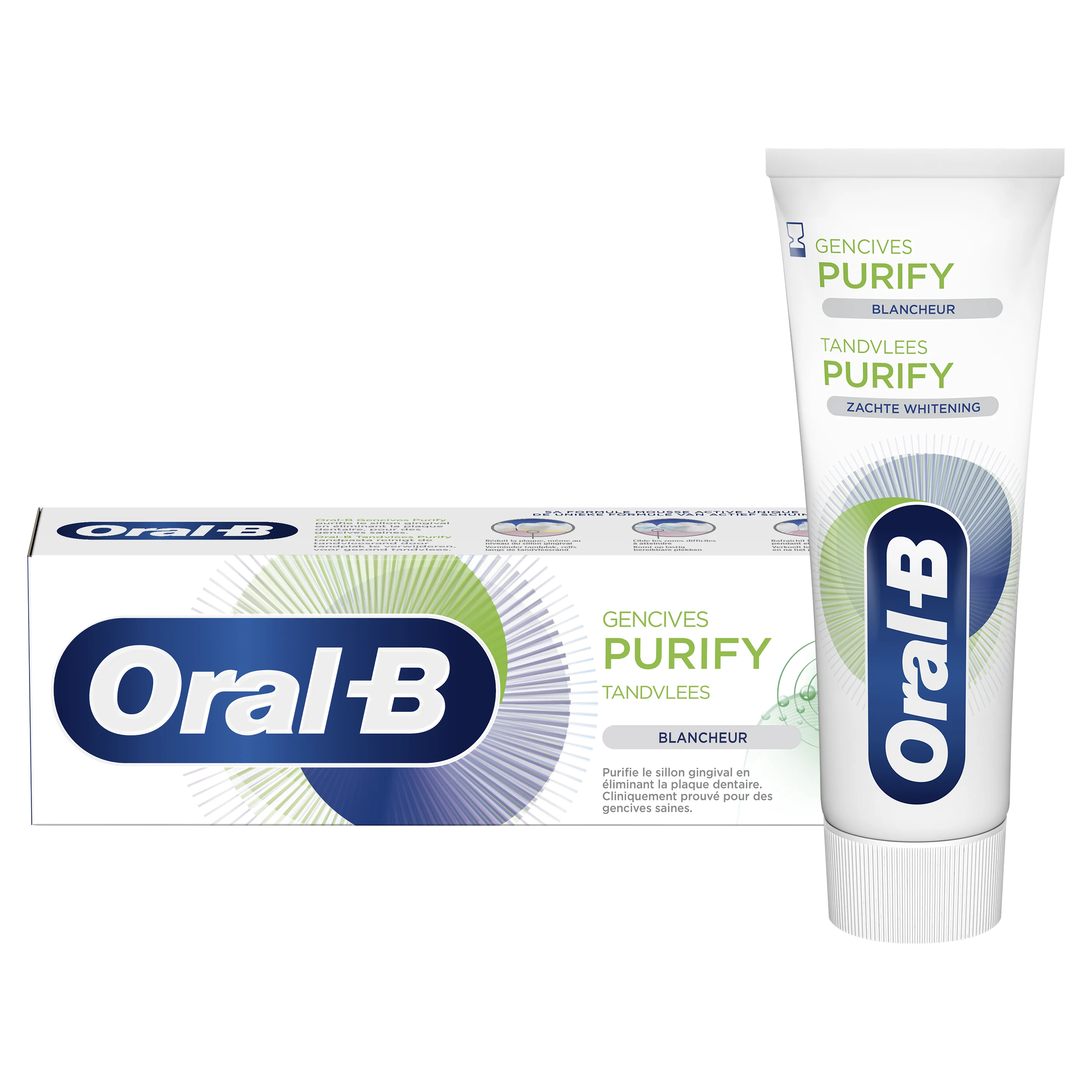 Oral-B Tandvlees Purify Zachte Whitening Tandpasta 75m 