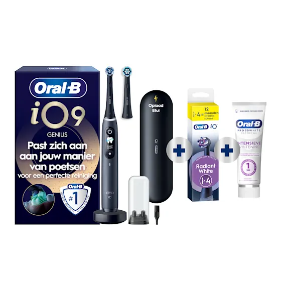 Oral-B iO 9 Wittere tanden Bundel