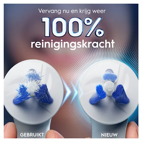 Oral-B iO opzetborstels voor interdentale reiniging, verpakking met 2 stuks.