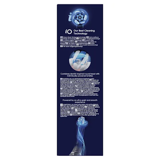 Oral-B iO 3 Elektrische Tandenborstel Zwart & Roze + 4 Opzetborstels