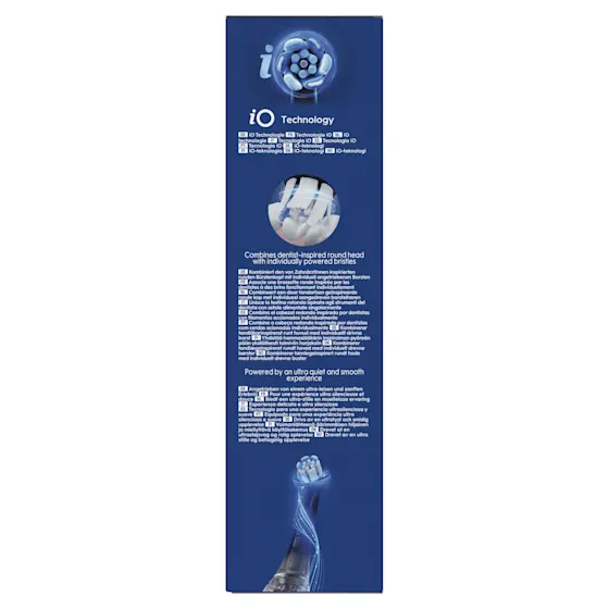 Oral-B iO 2 Elektrische Tandenborstel Zwart + 2 Opzetborstels