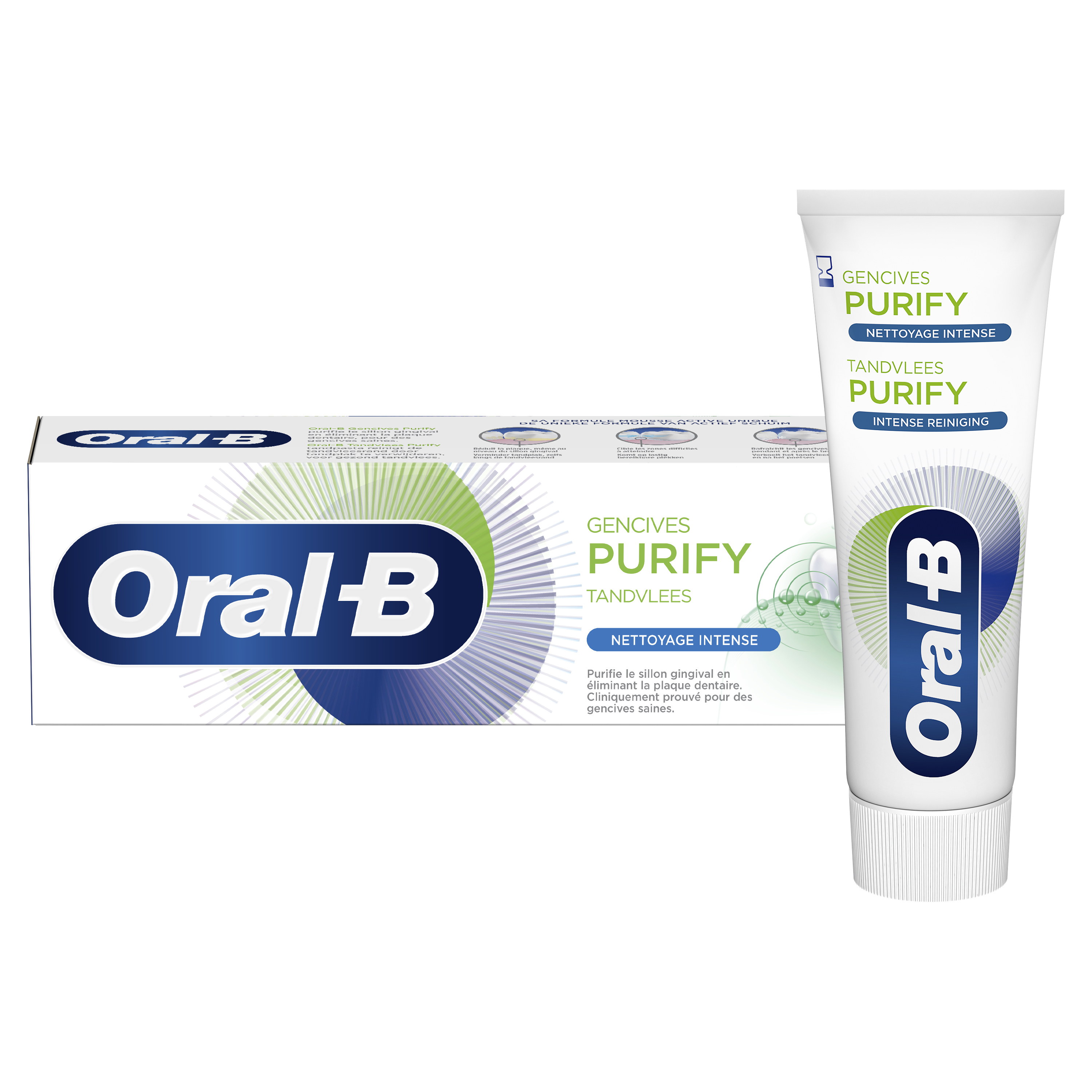 Overleg lippen Kunstmatig Oral-B Gum Purify Grondige Reiniging Tandpasta | Oral-B
