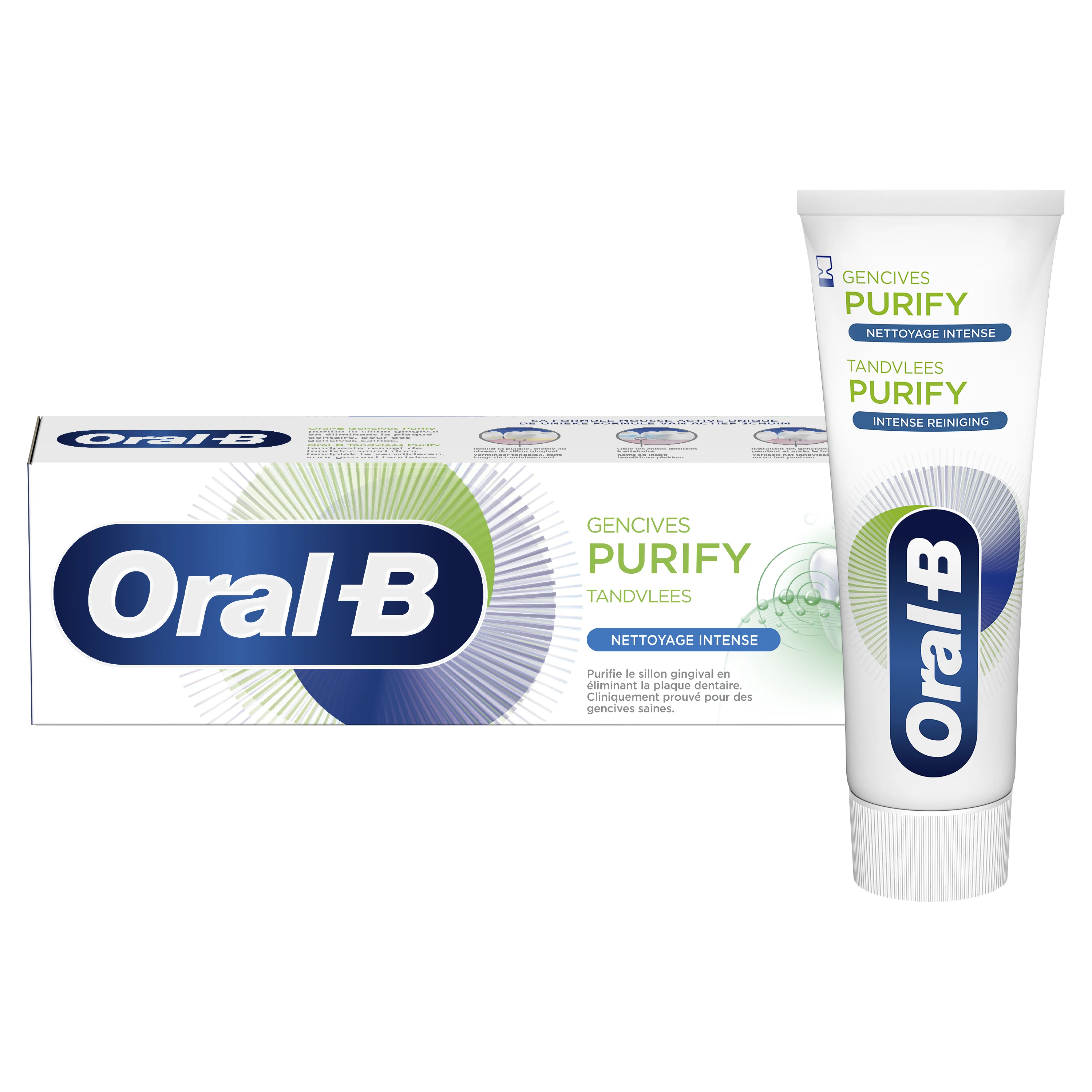 Oral-B Tandvlees Purify Intense Reiniging Tandpasta 75ml 