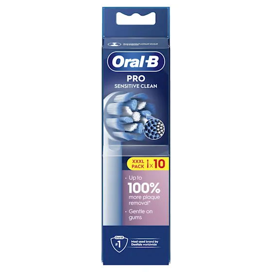 Oral-B Pro Sensitive Clean Opzetborstels, Set Van 10