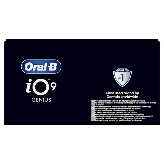 Oral-B iO 9 Special Edition Elektrische Tandenborstel Zwart Onyx + 8 Opzetborstels
