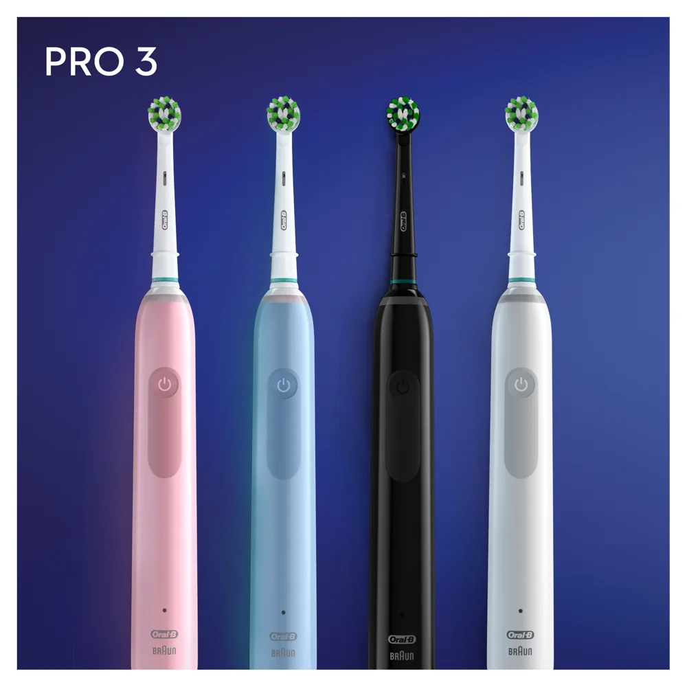 hoeveelheid verkoop Absorberend Twinkelen Oral-B Pro 3 - 3000 CrossAction - Elektrische Tandenborstel | Oral-B