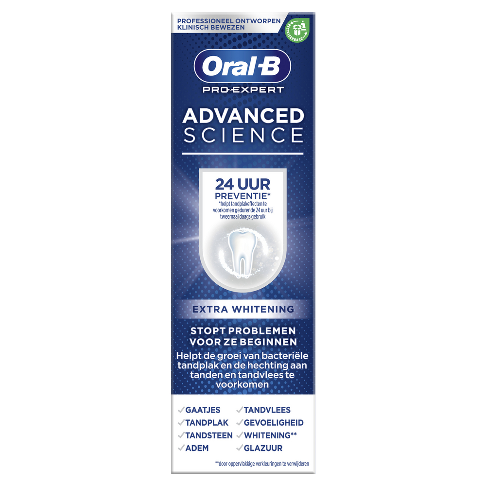 Oral-B Pro-Expert Advanced Science Extra Wit Tandpasta | Oral-B