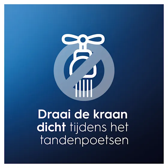 Oral-B Professional tandpasta, met de claim "100% effectiever" in het voorkomen van tandsteen, volgens de verpakking.