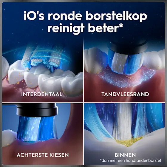 Oral-B iO Series 10 Cosmic Black + 10 Refills