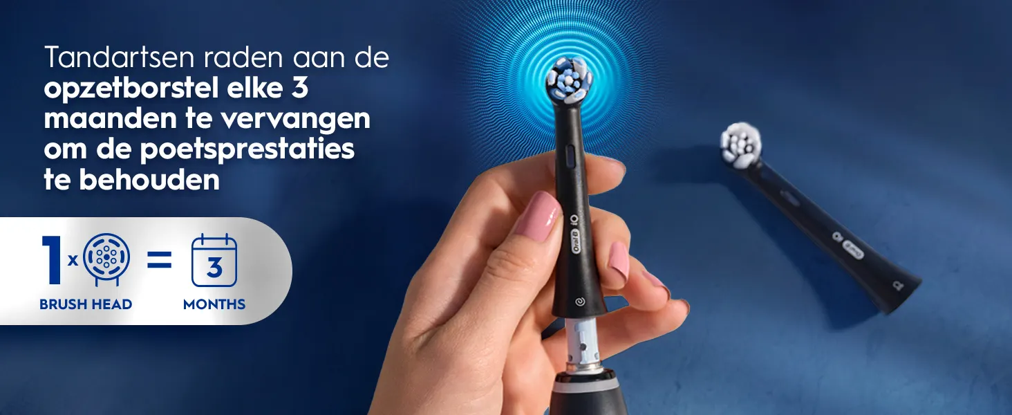 Oral-B iO 6 Elektrische Tandenborstels Zwart & Roze Duoverpakking + 8 Opzetborstels 