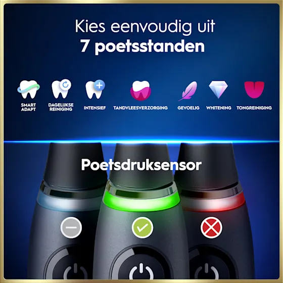 Oral-B iO 9 Gaatjes voorkomen Bundel
