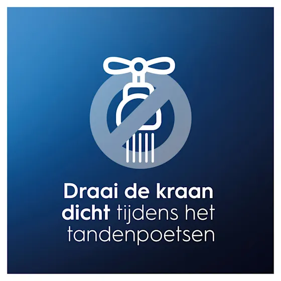 Oral-B Professional tandpasta, met de claim "Glazuurversterking vanaf de 1e poetsbeurt" prominent weergegeven op de verpakking.