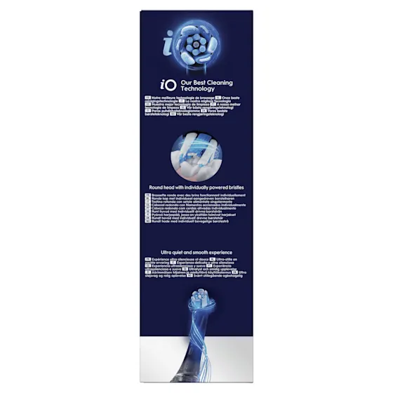 Oral-B iO Series 6N Black Lava Electric Toothbrush + 4 Refills